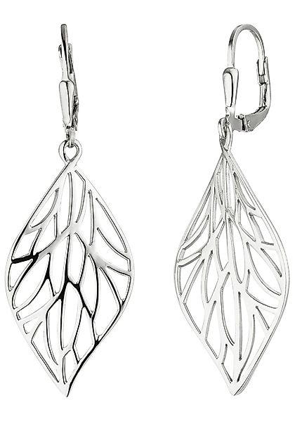 JOBO Paar Ohrhänger Blatt, 925 Silber günstig online kaufen