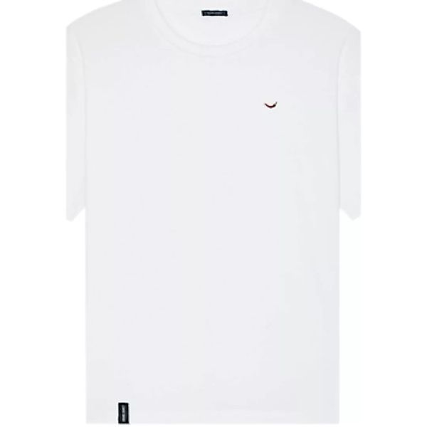 Organic Monkey  T-Shirts & Poloshirts T-Shirt Red Hot - White günstig online kaufen