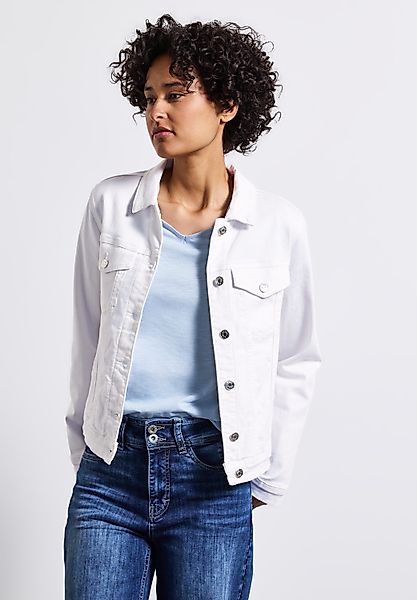 STREET ONE Jeansjacke aus softem Materialmix günstig online kaufen