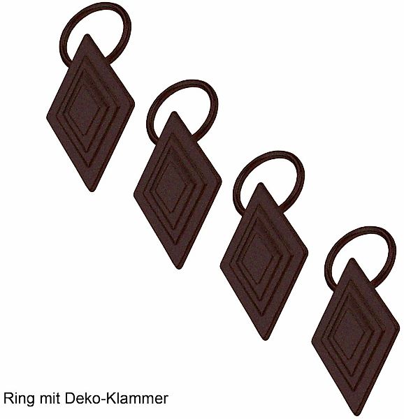 Liedeco Gardinenring für Gardinenstangen Ø 16 mm günstig online kaufen