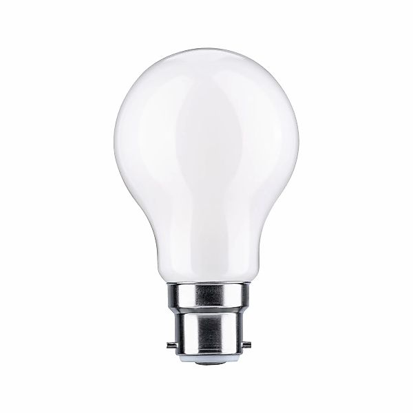 Paulmann LED-Lampe B22d A60 9W 4.000K opal günstig online kaufen