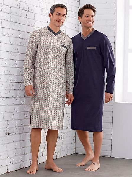 wäschepur Nachthemd "Nachthemden" Brusttasche günstig online kaufen