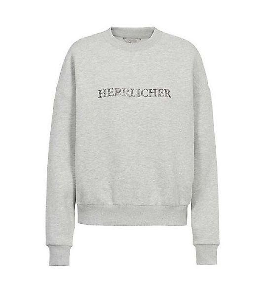 Herrlicher Sweatshirt Miren Sweat Peached mit Herrlicher Schriftzug günstig online kaufen