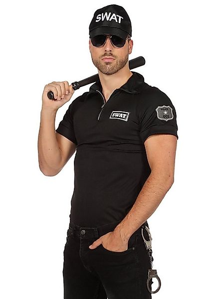 Metamorph Polizei-Kostüm SWAT Shirt für Herren, Hemd im Stil der Polizei-So günstig online kaufen