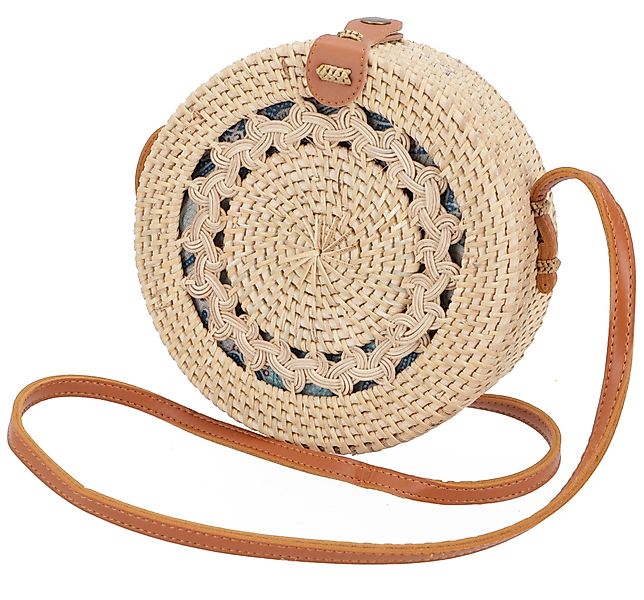Guru-Shop Korbtasche Geflochtene Handtasche, Korbtasche,.. günstig online kaufen