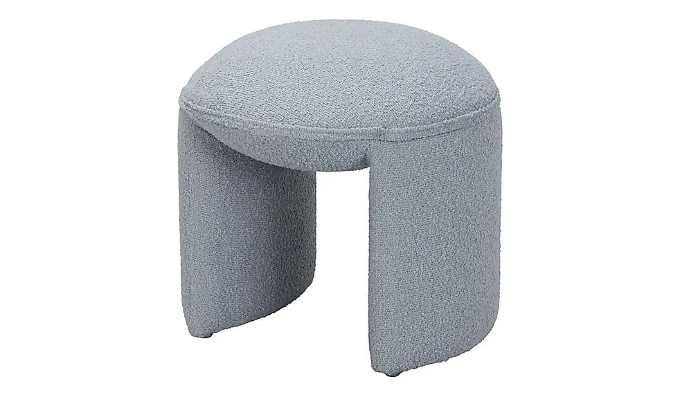 Hocker  Benji ¦ blau ¦ Maße (cm): B: 44 H: 42 T: 44.0 Polstermöbel > Hocker günstig online kaufen