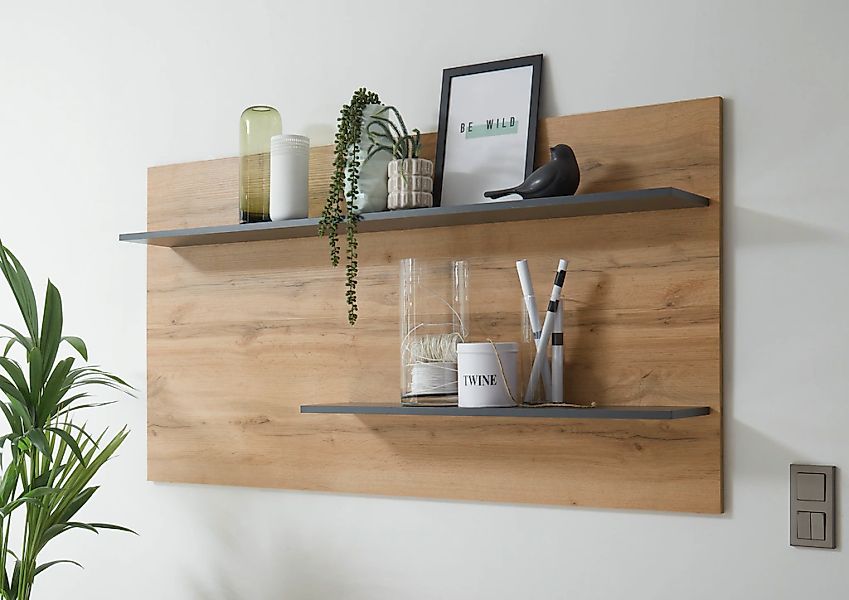 INOSIGN Wandregal "City/Giron, modernes Wandboard, Wandhalter mit Ablageflä günstig online kaufen