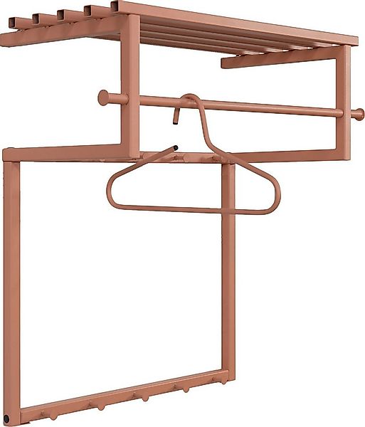 Spinder Design Garderobenleiste RIZZOLI (1 St), Familiengarderobe aus Stahl günstig online kaufen