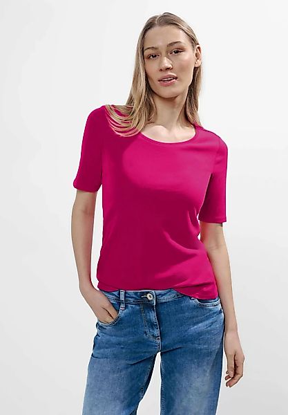 Cecil T-Shirt Style NOS Lena mit klassischem Rundhalsausschnitt günstig online kaufen