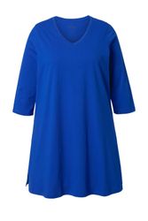 Ulla Popken Longshirt Longshirt A-Linie V-Ausschnitt günstig online kaufen