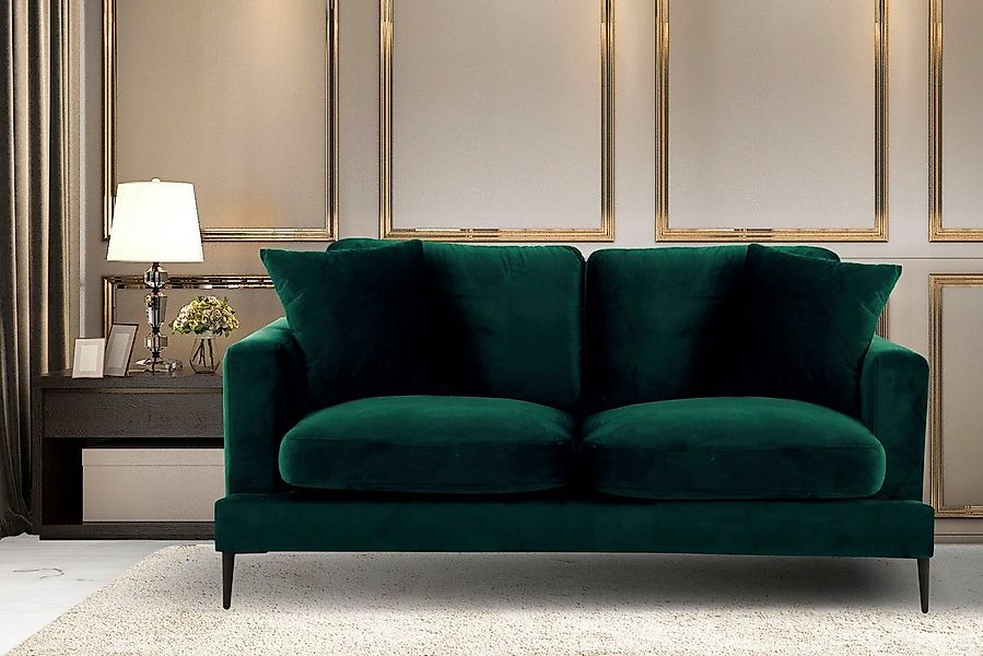 Home affaire 2-Sitzer "Cozy elegantes Designsofa, Maße B/T/H: 151/97/80 cm" günstig online kaufen