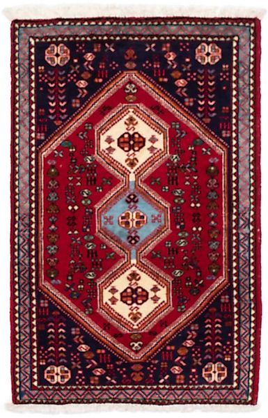 morgenland Wollteppich »Abadeh Medaillon 125 x 76 cm«, rechteckig günstig online kaufen