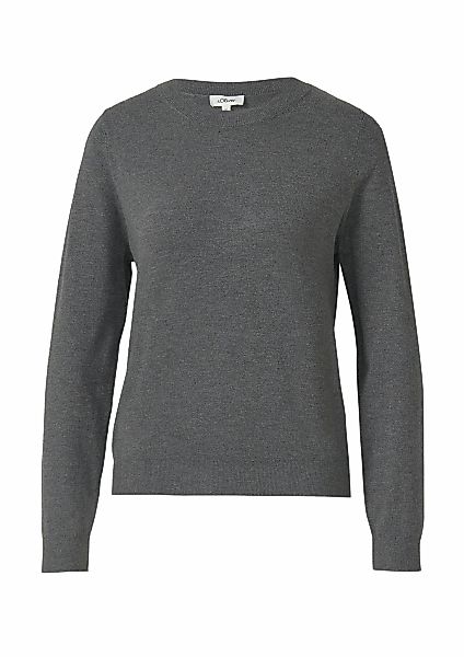 s.Oliver Strickpullover, mit Stehkragen günstig online kaufen