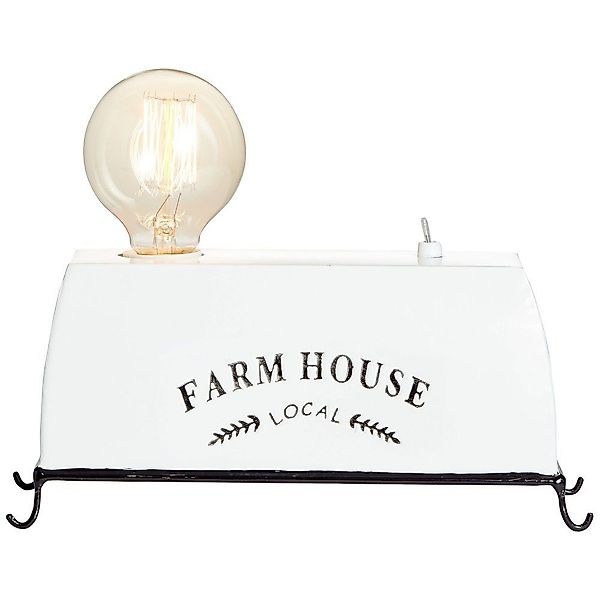 LED-Leuchtmittel Brilliant Tischleuchte Farm Life Weiß günstig online kaufen