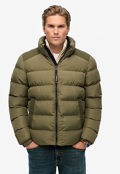 Superdry Steppjacke "SPORTS PUFFER JACKET" ohne Kapuze günstig online kaufen