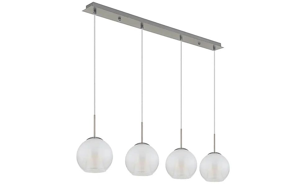 Globo Lighting Pendelleuchte   ¦ silber ¦ Maße (cm): B: 100 H: 120 Lampen & günstig online kaufen