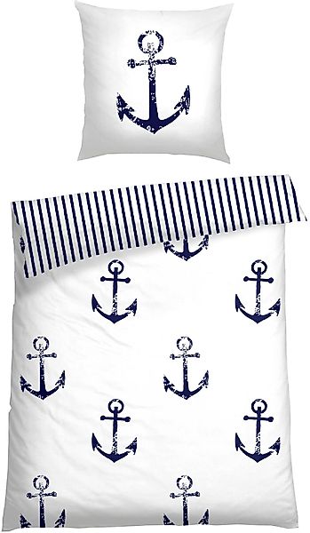 Schiesser Bettwäsche Marina, maritime Momente in günstig online kaufen