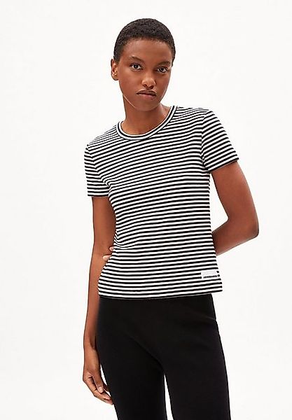 Armedangels T-Shirt KARDAA STRIPES Damen (1-tlg) Ripp-T-Shirt Regular Fit a günstig online kaufen