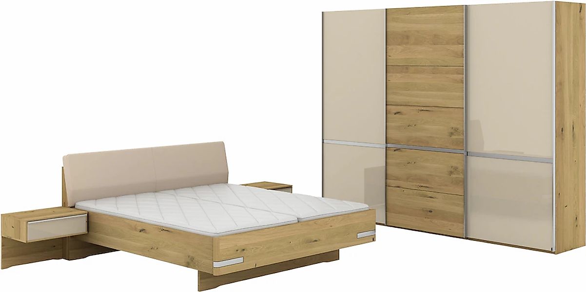 Musterring Schlafzimmer-Set "Savona, Kleiderschrank, Bett & Nachtkommoden, günstig online kaufen