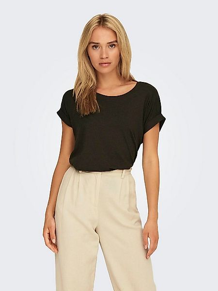 ONLY T-Shirt ONLMOSTER – Kurzarmshirt mit Aufschlag und klassischem Look Vi günstig online kaufen