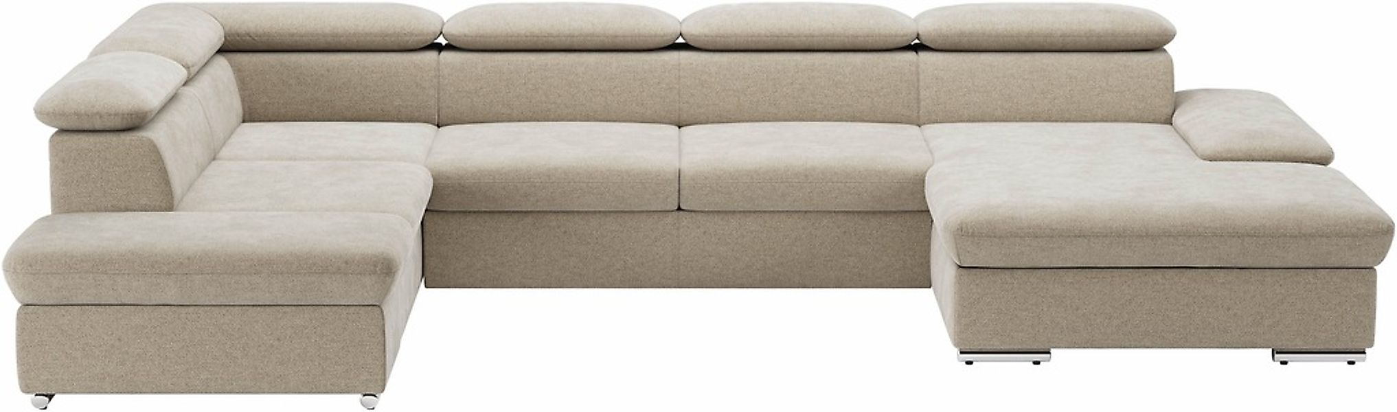 sit&more Wohnlandschaft "Valantine U-Form", inkl. Kopf- und Armteilverstell günstig online kaufen