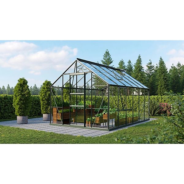 Vitavia Gewächshaus Meridian 9900 Smaragd 9,9 m² günstig online kaufen