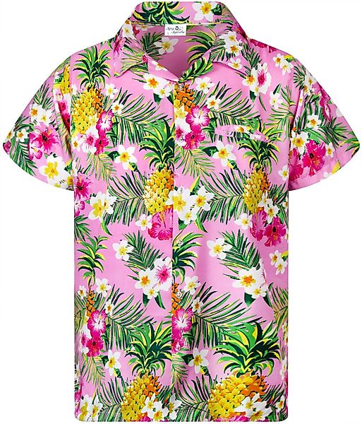King Kameha Hawaiihemd Pineapple Flowers Funky günstig online kaufen