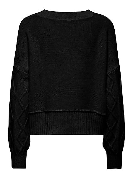ONLY Strickpullover "ONLKAYA LIFE LS LOOSE CABLE ONECK CC KNT" günstig online kaufen