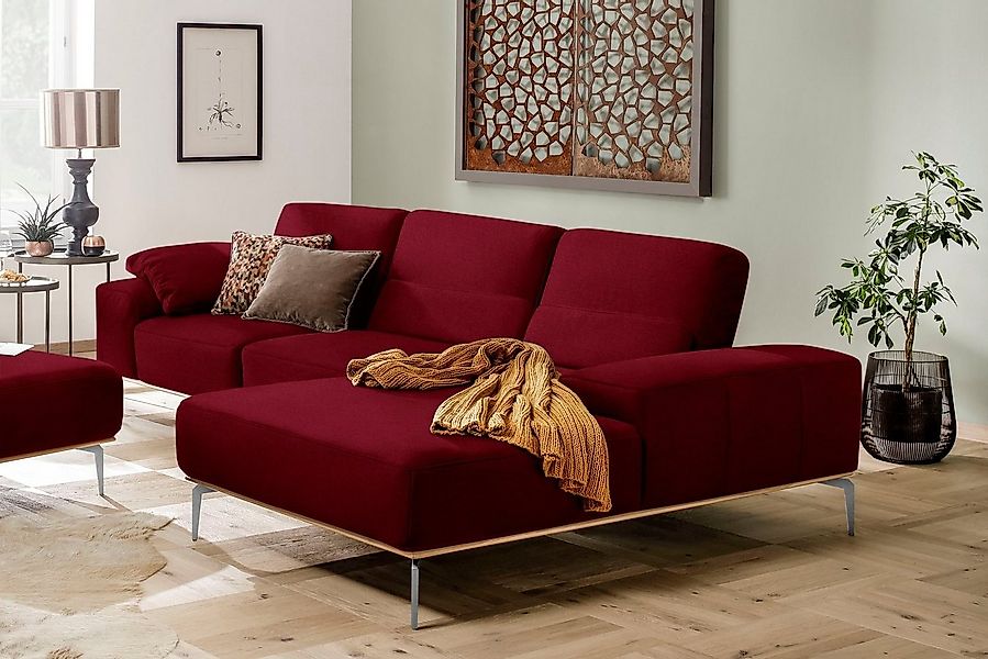 W.SCHILLIG Ecksofa run, Designsofa mit tollem Sitzkomfort, bequem, L-Form, günstig online kaufen
