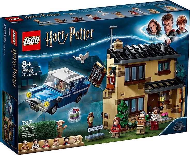 LEGO® Harry Potter 75968 Flucht aus dem Ligusterweg Konstruktionsspielstein günstig online kaufen