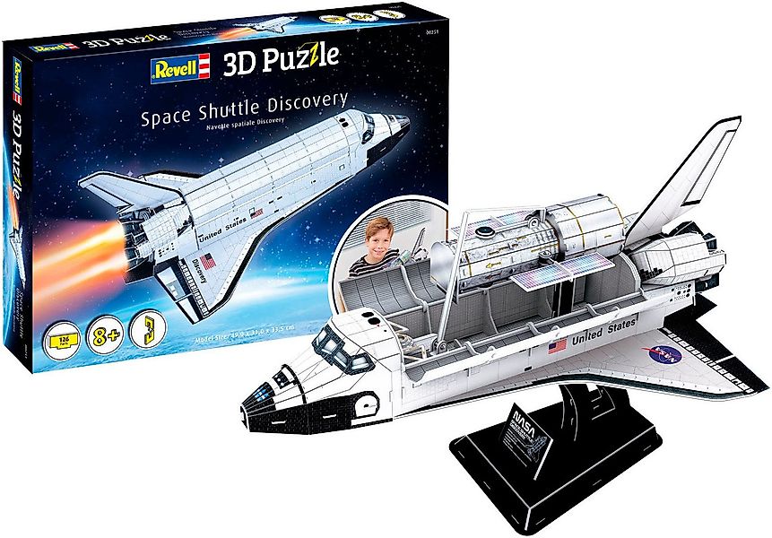 Revell® 3D-Puzzle Space Shuttle Discovery, 126 günstig online kaufen