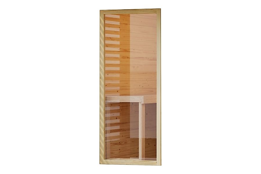 Karibu Saunafenster "38 x 1906 x 815 mm Klarglas naturbelassen" für natürli günstig online kaufen