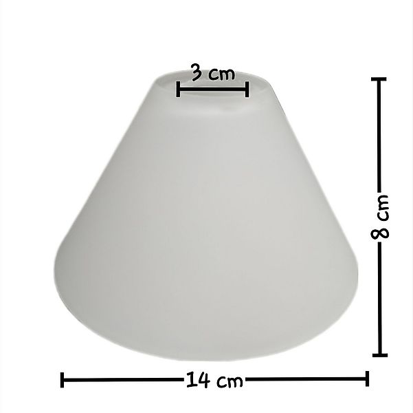 Lichthandel Hoch Lampenschirm E14 Ersatzglas Stamina Trio 3751031-07 Pendel günstig online kaufen