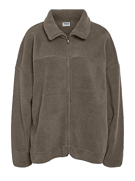 Noisy may Blouson Fleecejacke mit Reißverschluss und verlängertem Rückentei günstig online kaufen