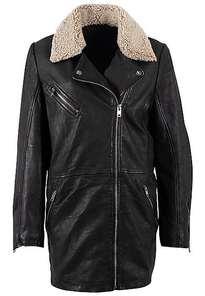 Mauritius Ledermantel MWUdita OS mit Reverskragen günstig online kaufen