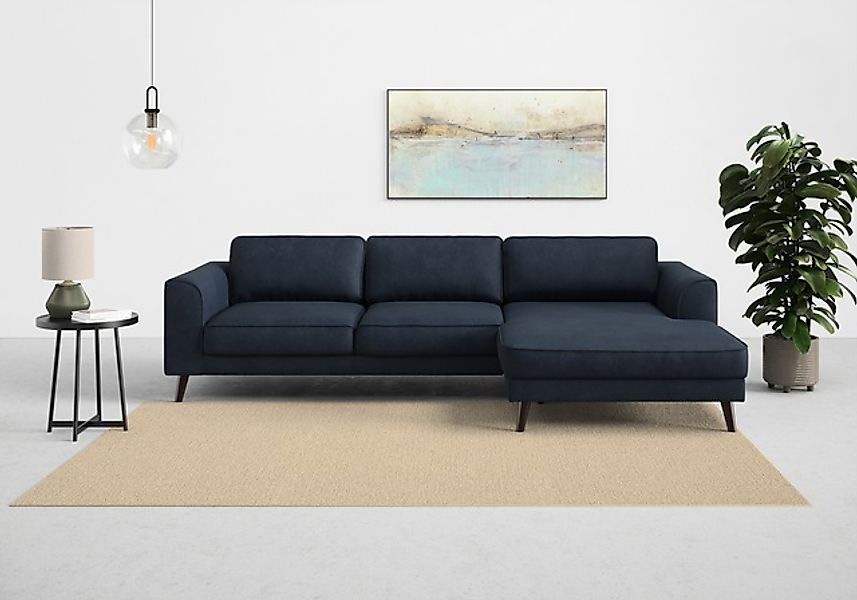 TRENDMANUFAKTUR Ecksofa »Lumber Jack, elegantes Designsofa, zeitlos modern, günstig online kaufen