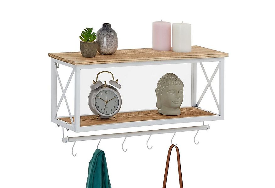 CARO-Möbel Garderobenhalter ARMANDO, Garderobe Wandgarderobe Garderobenleis günstig online kaufen