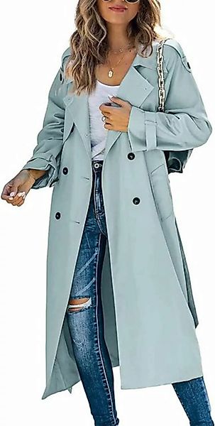 KIKI Wintermantel Damen Windjacke zweireihig Mode warme Jacke für Fraun günstig online kaufen