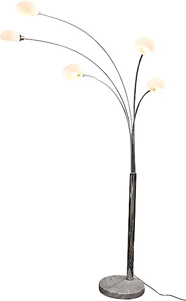 SalesFever Stehlampe »Noa«, 5 flammig, Leuchtmittel E14   ohne Leuchtmittel günstig online kaufen