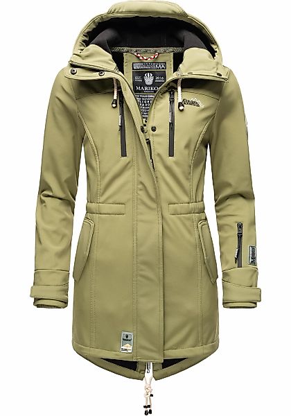 Marikoo Funktionsmantel "Zimtzicke" Softshell Parka mit Kapuze günstig online kaufen