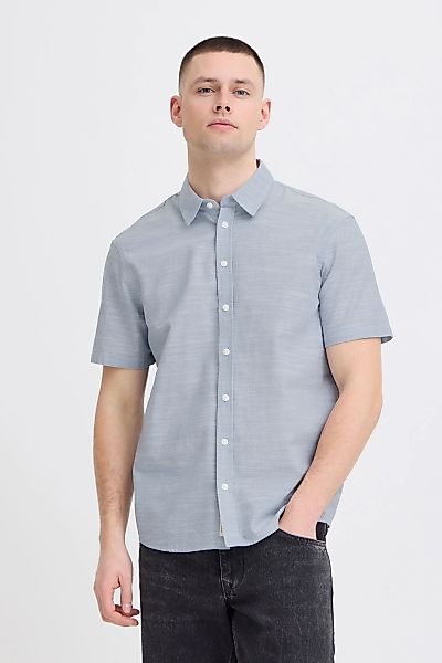Blend Kurzarmhemd "BHDaris" Meliertes Kurzarm-Hemd mit Kentkragen günstig online kaufen