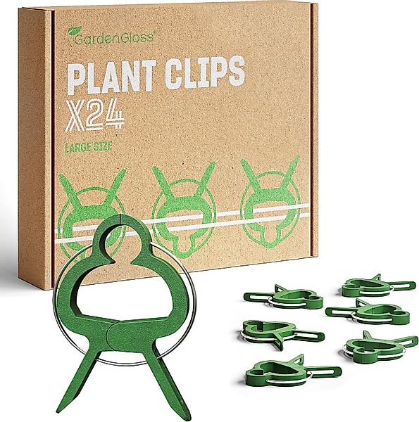 GardenGloss Gartenpflege-Set Pflanzenclips Klein - Einfache günstig online kaufen