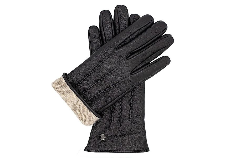 Hand Gewand by Weikert Lederhandschuhe JESS- Elegant aus Ziegenleder mit Ka günstig online kaufen
