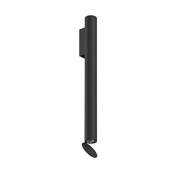 FLOS Flauta Spiga 2 Außenwandlampe, 2.700K schwarz günstig online kaufen