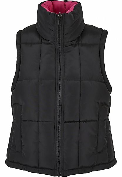 URBAN CLASSICS Steppweste "Urban Classics Damen Ladies Reversible Cropped P günstig online kaufen