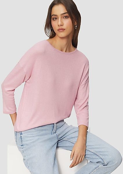 QS 3/4-Arm-Shirt Weiches Shirt aus Viskosemix günstig online kaufen