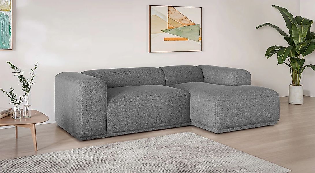 s.Oliver Ecksofa "EMMERIK Designersofa, L-Form mit Wellenfederung, B/T/H: 2 günstig online kaufen