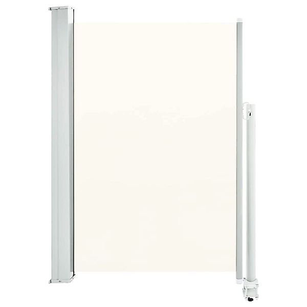 furnicato Ausziehbare Seitenmarkise 120x300 cm Creme günstig online kaufen