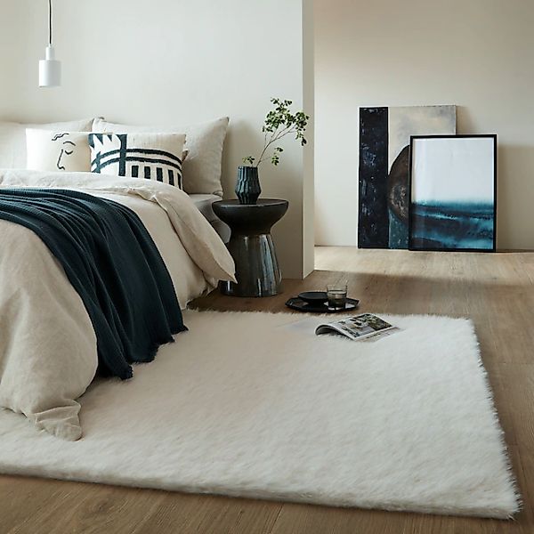 FLAIR RUGS Hochflor-Teppich »Alpine Faux Fur« rechteckig 35 mm Höhe waschba günstig online kaufen