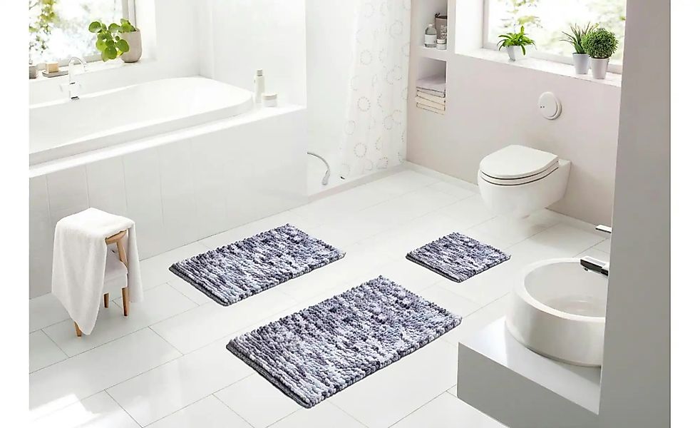 como Badematte   ¦ grau ¦ Synthetik ¦ Maße (cm): B: 50 H: 1,7 Badtextilien günstig online kaufen